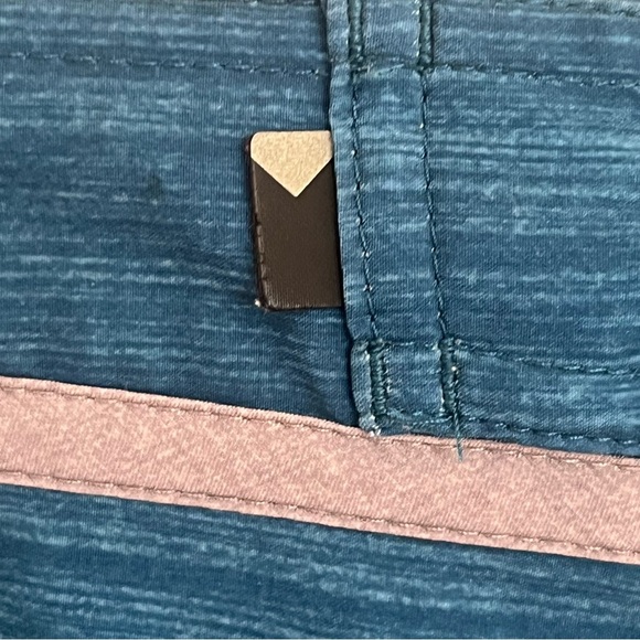 Quiksilver Board Shorts Mens Size 30 Blue Drawstring Summer Beach Casual Stretch - Picture 15 of 16